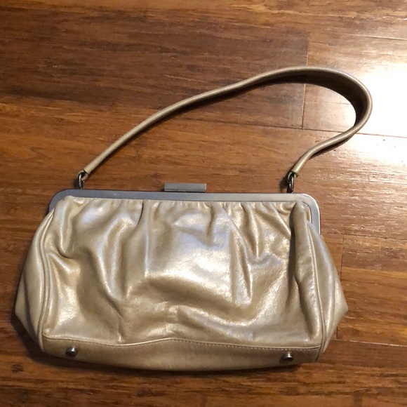 clarks gold bag